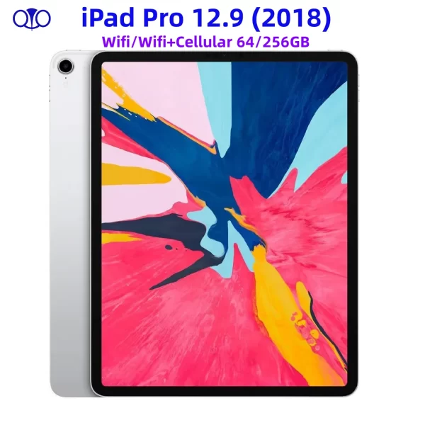 Original Apple iPad Pro 12.9'' （2018）Unlocked iPad 3rd Gen Wifi/Wifi+Cellular 64/256GB ROM 4GB RAM IPS LCD iOS 95% New Tablet